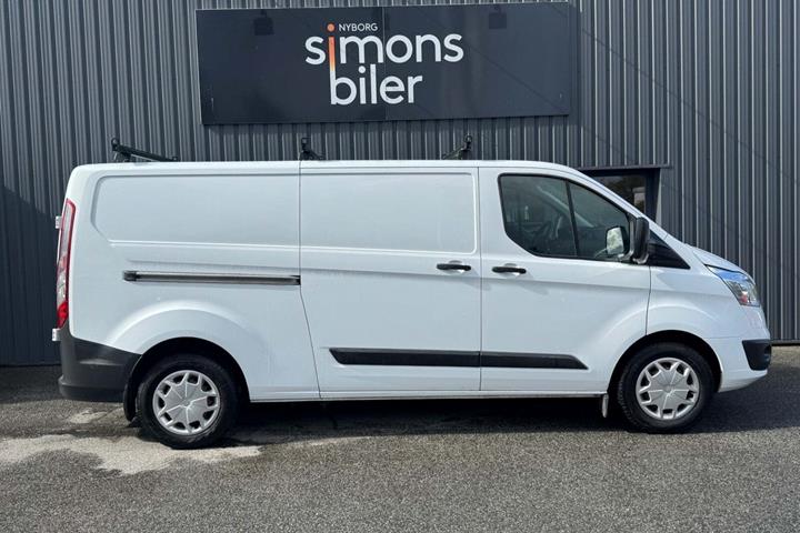 Hvid Ford Transit Custom 340 L2 fra 2017