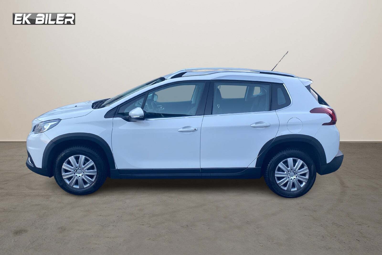 Hvid Peugeot 2008 fra 2018