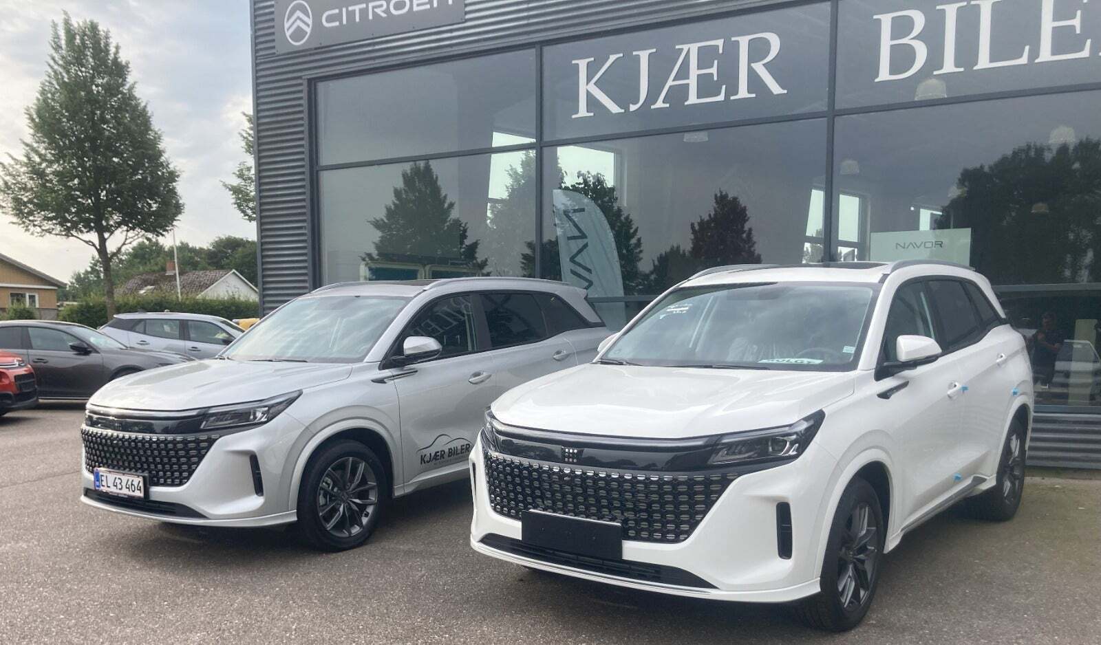 Sølv Navor E5 fra 2025 set udefra