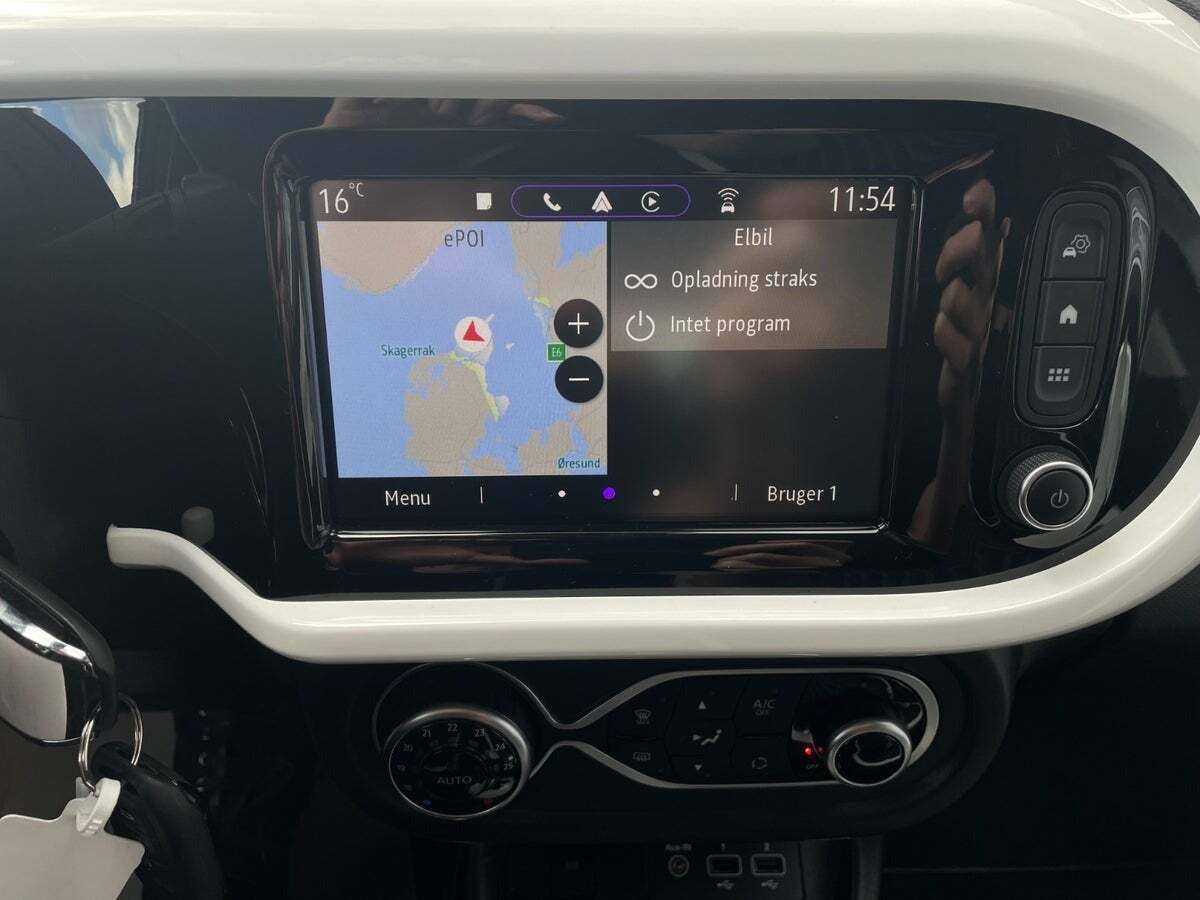 Grå Renault Twingo fra 2022