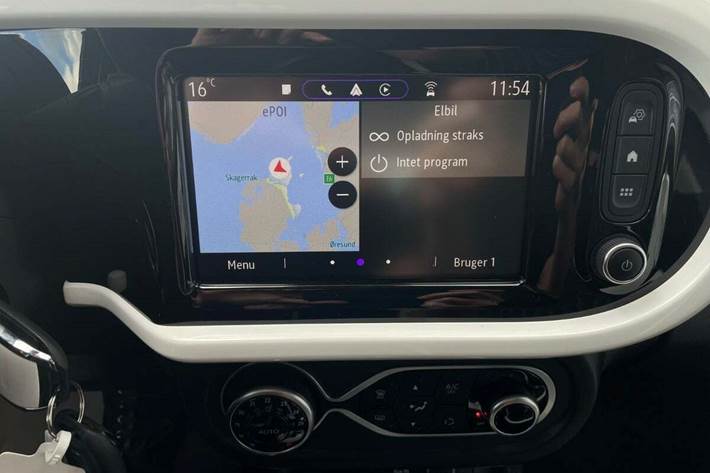 Grå Renault Twingo fra 2022