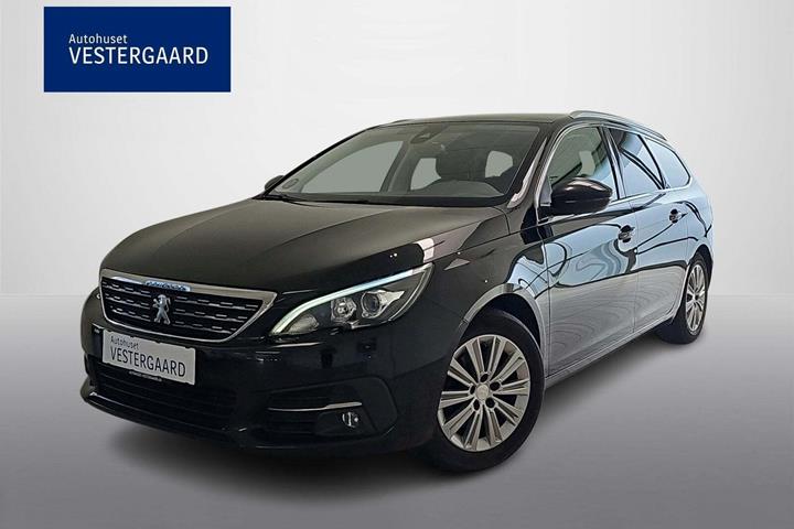 Sort Peugeot 308 fra 2018