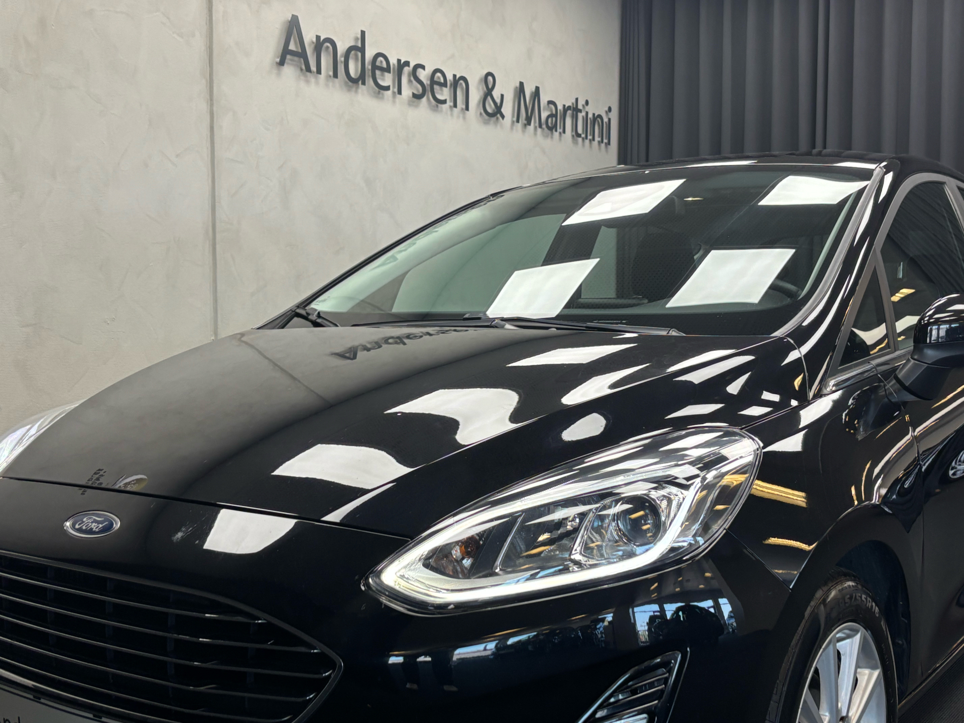 Sort Ford Fiesta fra 2020