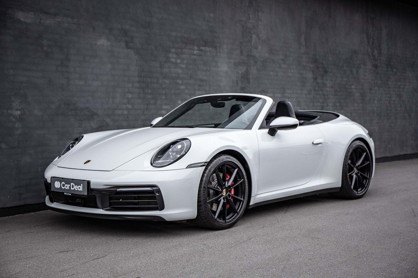 Hvid Porsche 911 Carrera S fra 2019