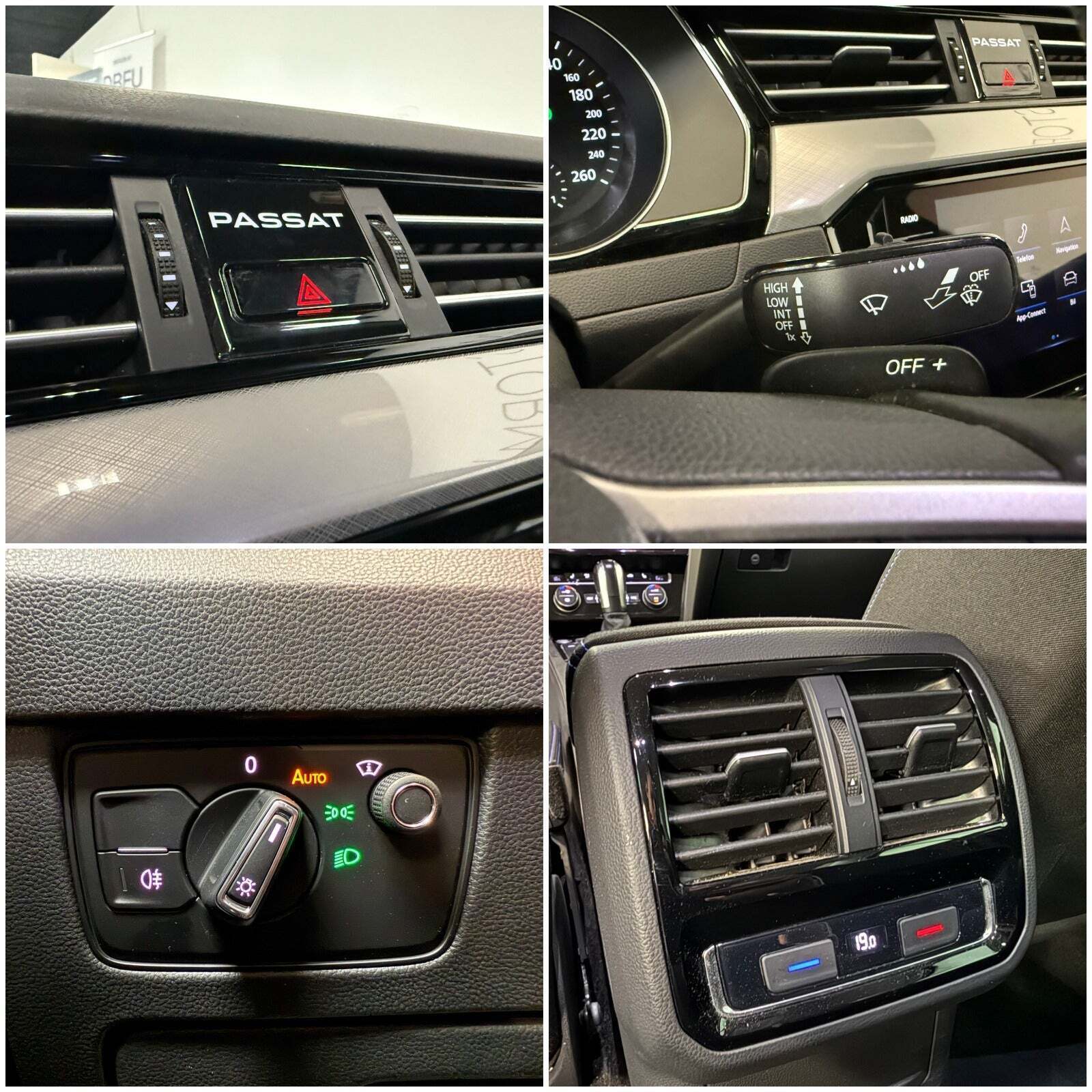 Sølv VW Passat fra 2020