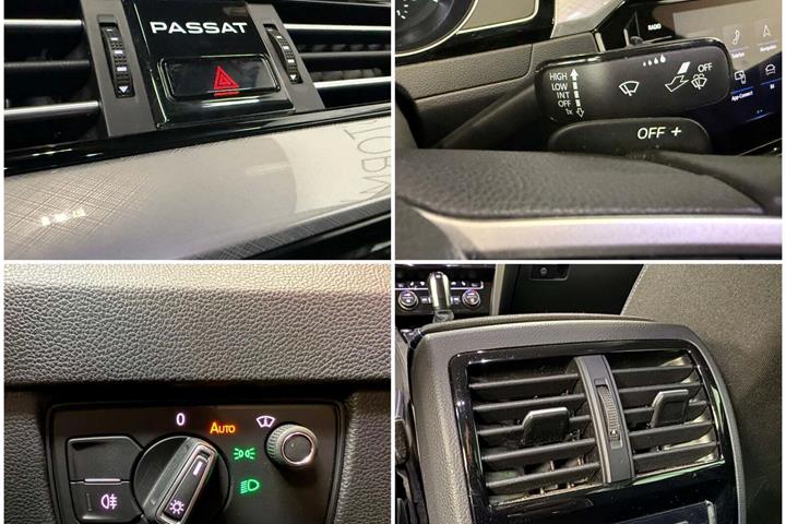 Sølv VW Passat fra 2020