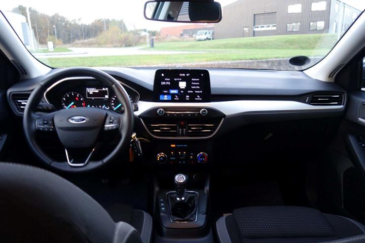 Grå Ford Focus fra 2019