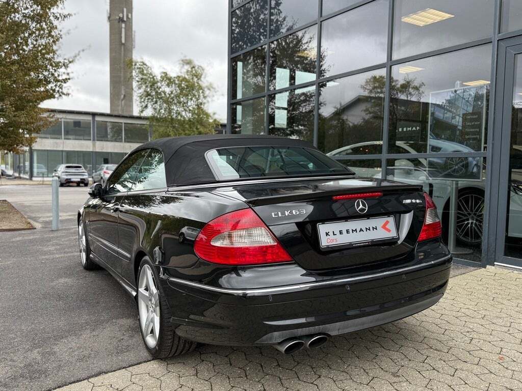 Mercedes CLK63 6,3 AMG Cabriolet aut.