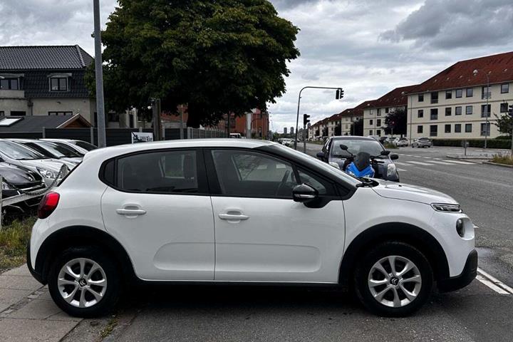 Hvid Citroën C3 fra 2020