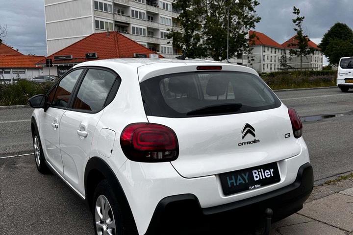 Hvid Citroën C3 fra 2020