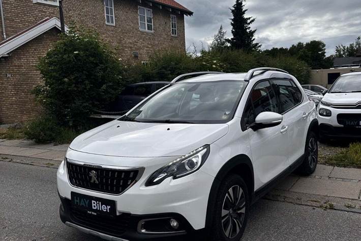 Hvid Peugeot 2008 fra 2017
