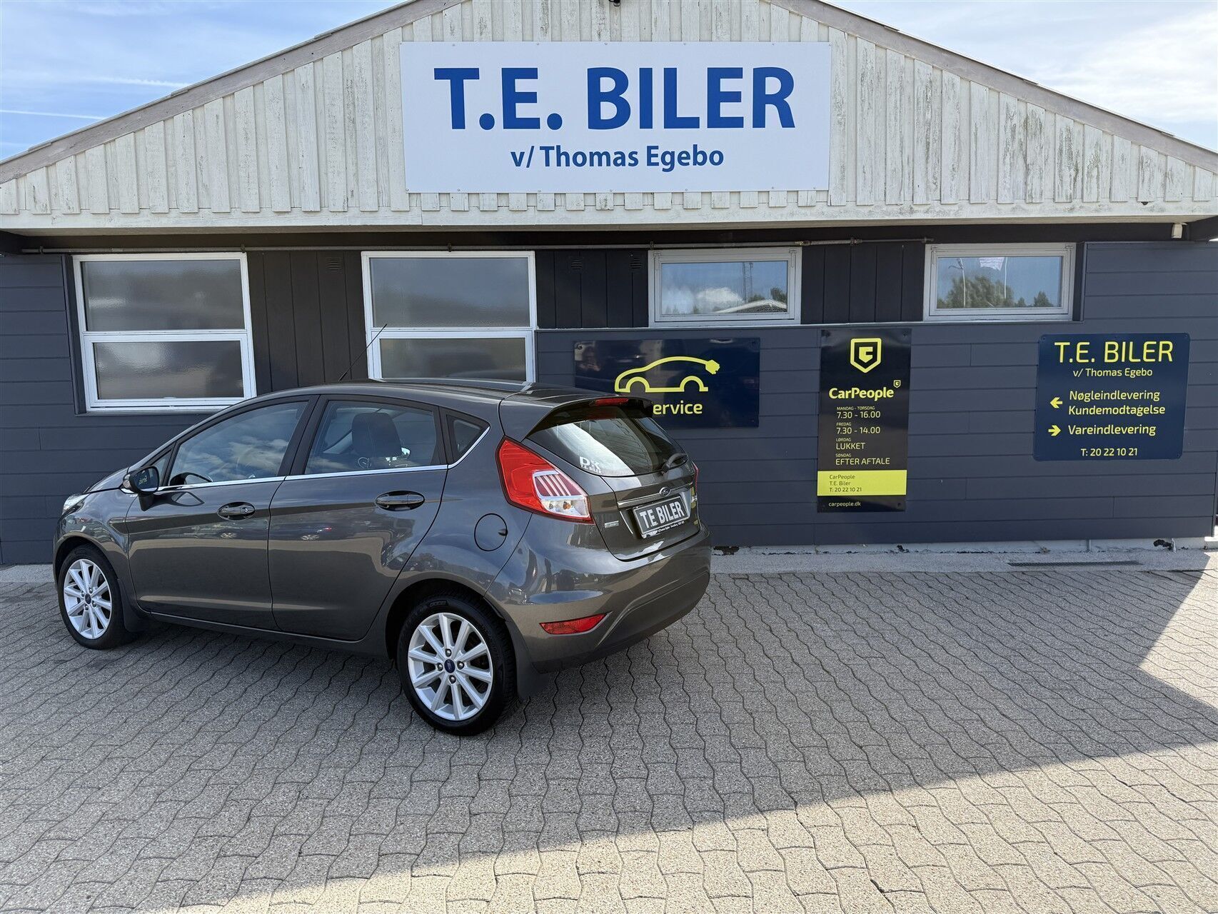 Sort Ford Fiesta fra 2017