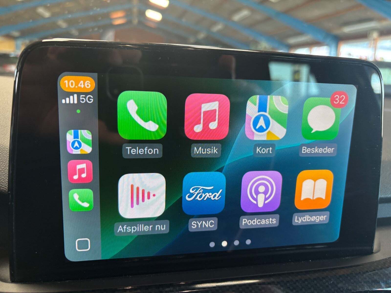 Grå Ford Focus fra 2019