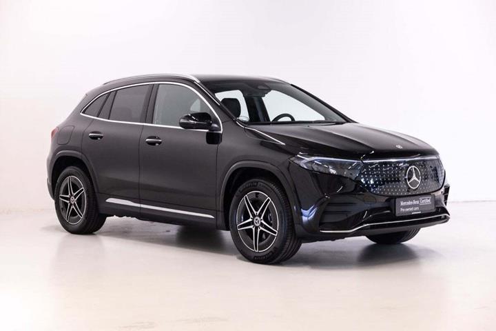 Sort Mercedes EQA250+ fra 2025