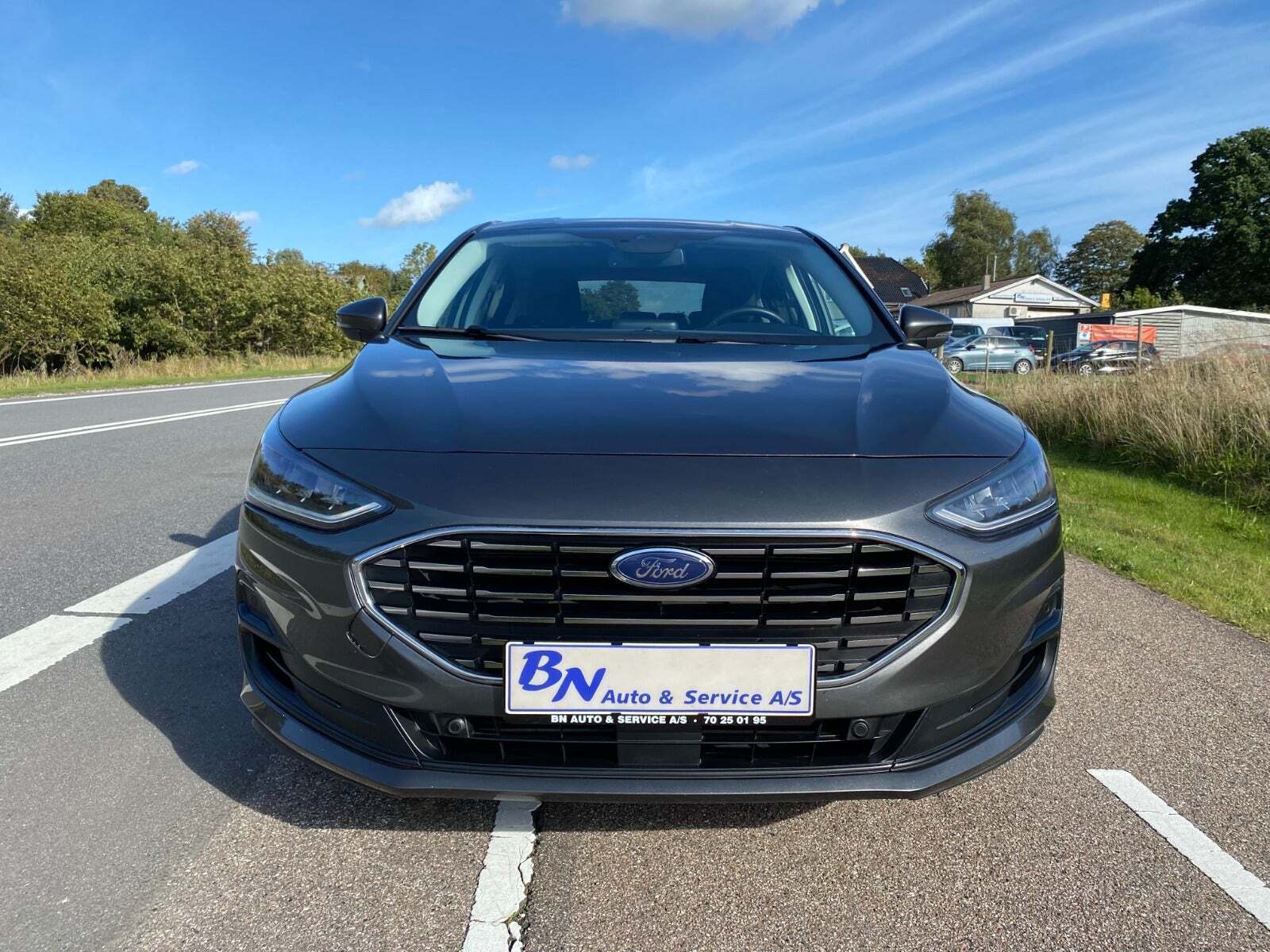 Grå Ford Focus fra 2022