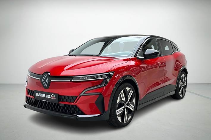 Rød Renault Mégane fra 2024 set udefra
