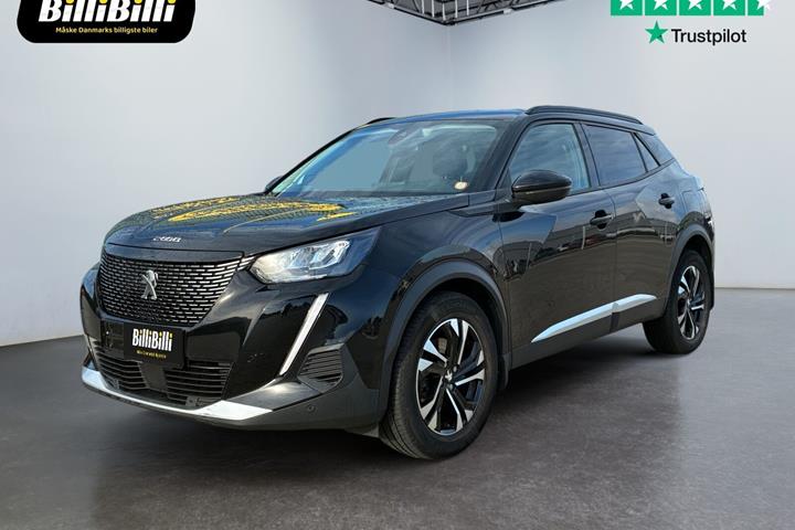 Beige Peugeot 2008 fra 2020 set udefra