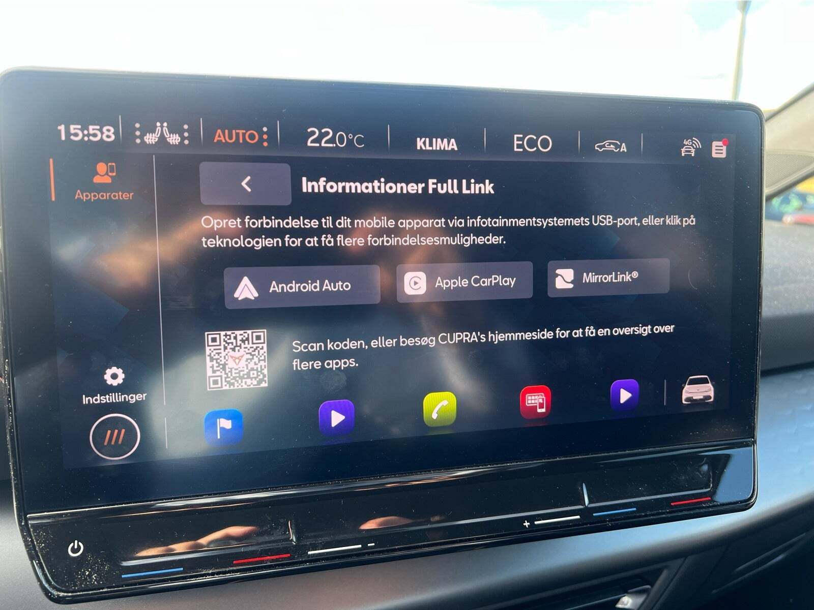 Hvid Cupra Born fra 2023