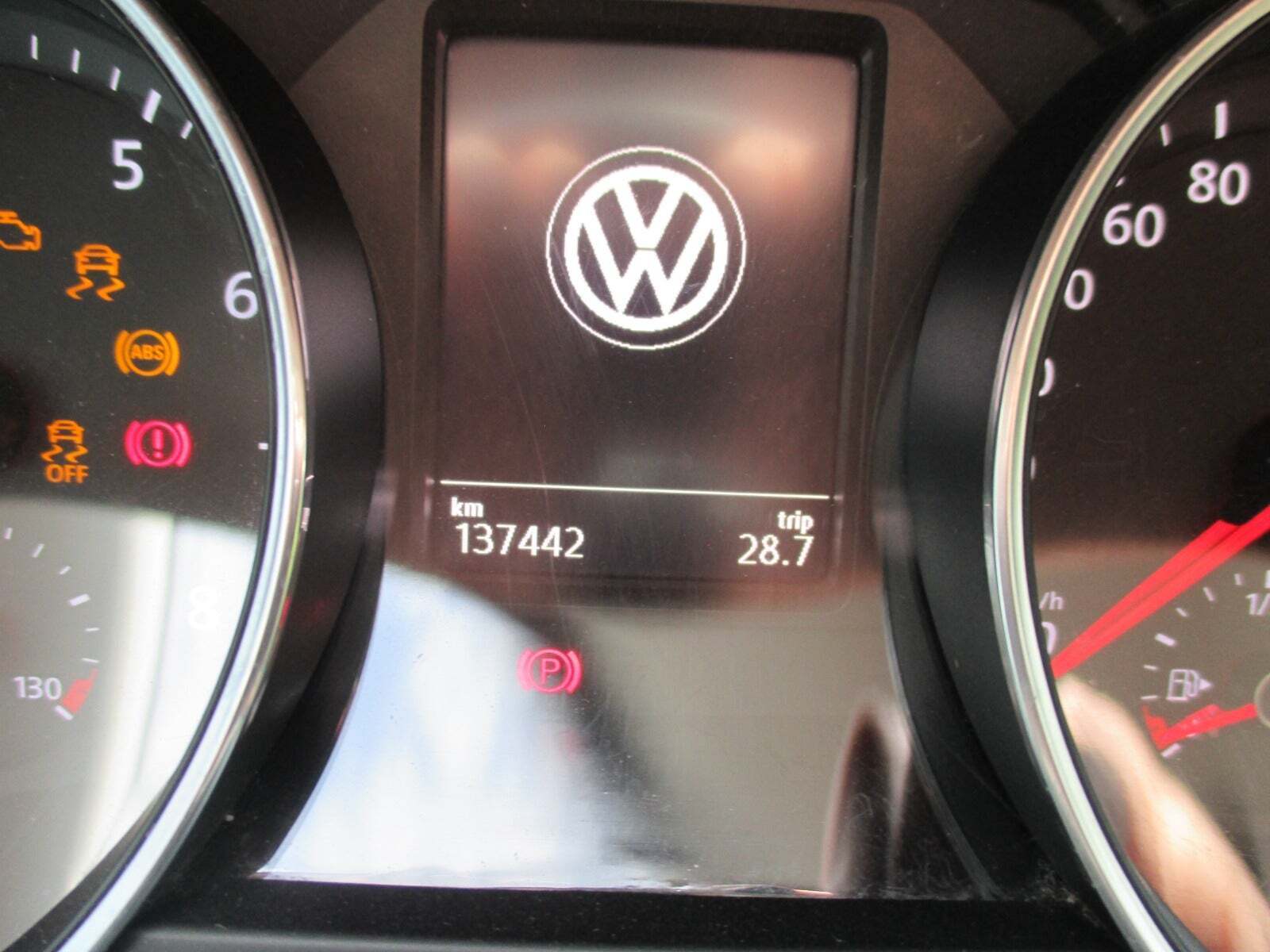 Sølv VW Polo fra 2016