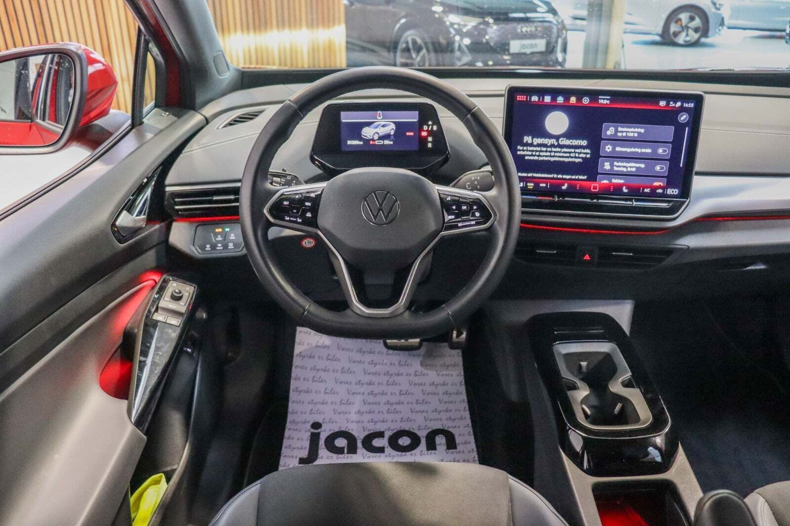 Rød VW ID.4 fra 2024