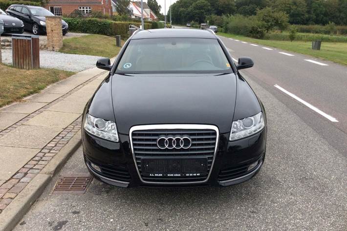 Sort Audi A6 fra 2010