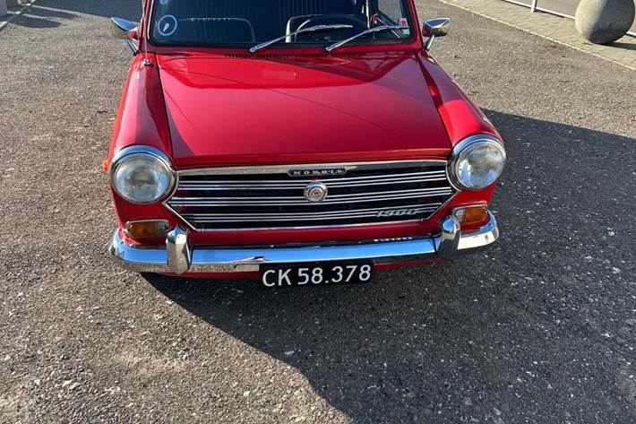 Sort Morris Marina fra 1970 set udefra