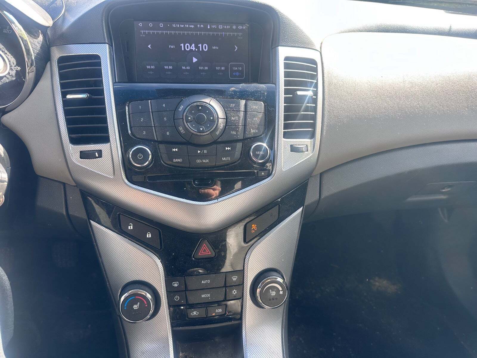 Grøn Chevrolet Cruze fra 2010