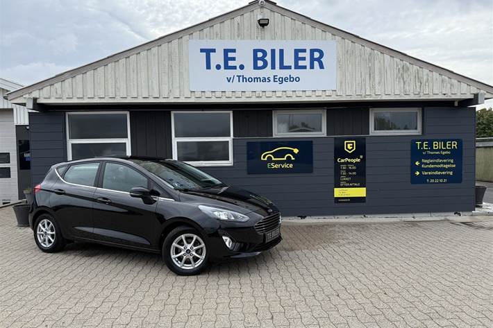 Sort Ford Fiesta fra 2022