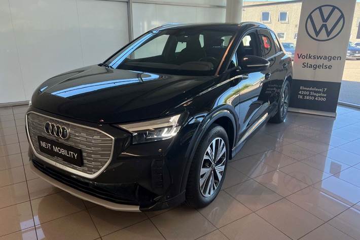 Sort Audi Q4 e-tron fra 2023