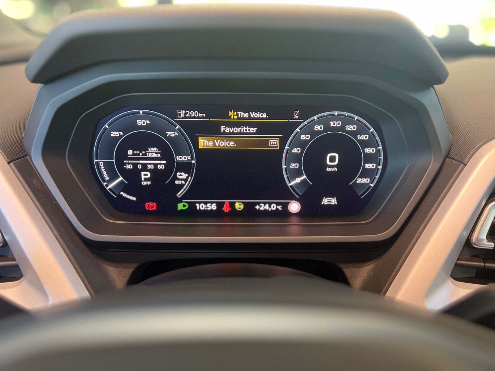 Sort Audi Q4 e-tron fra 2023