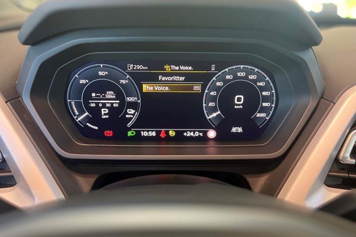 Sort Audi Q4 e-tron fra 2023