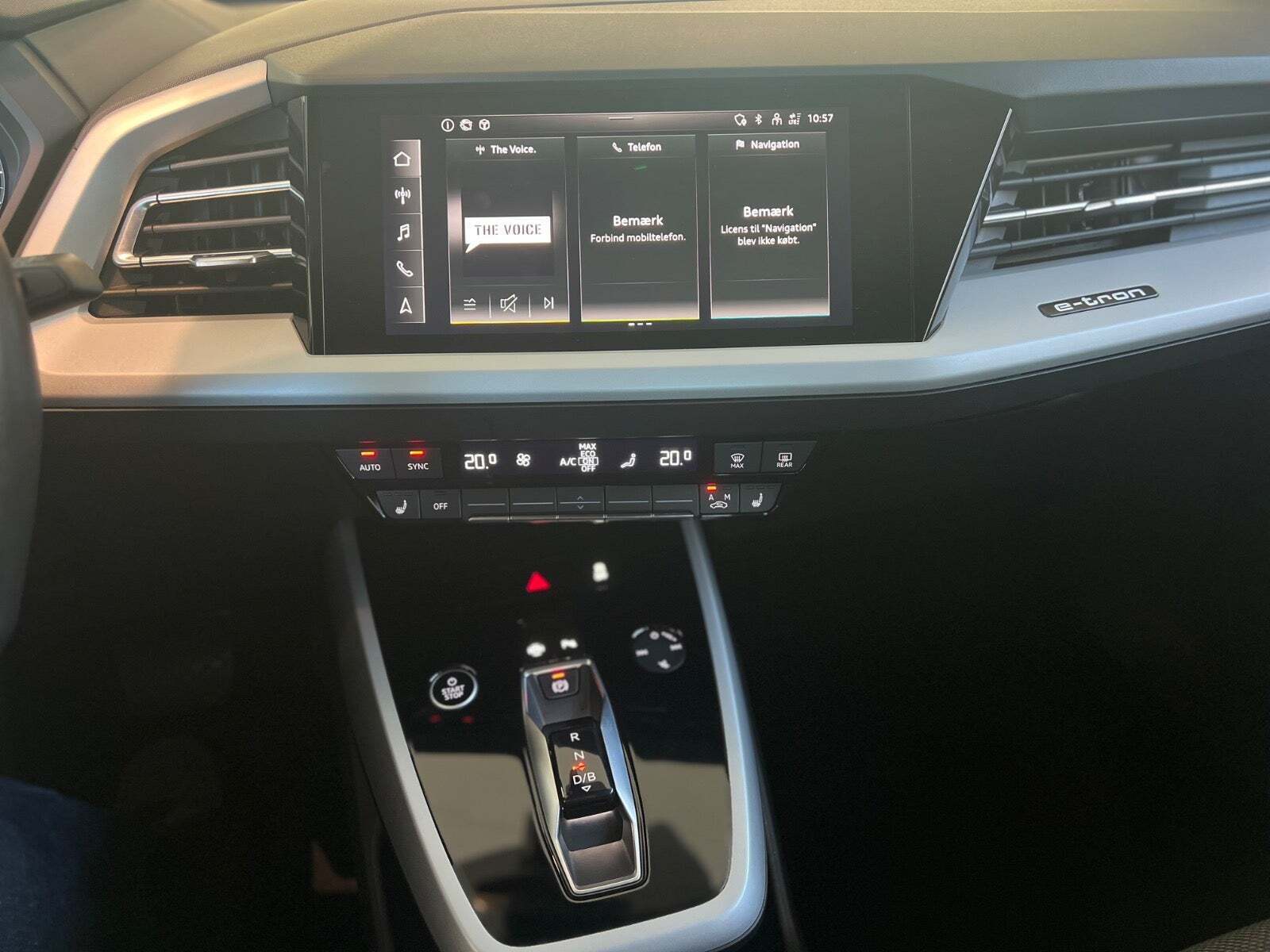 Sort Audi Q4 e-tron fra 2023