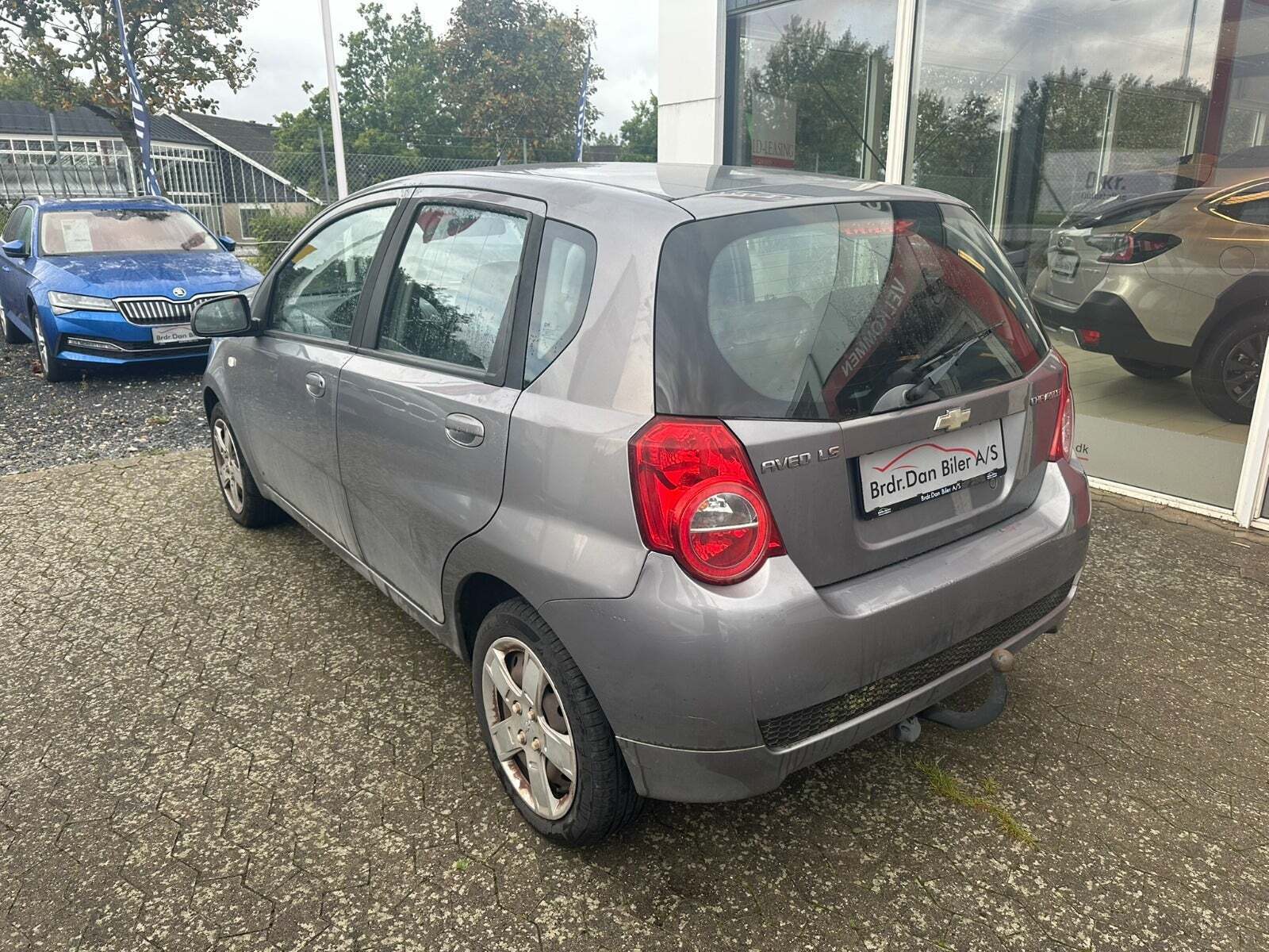 Grå Chevrolet Aveo fra 2011