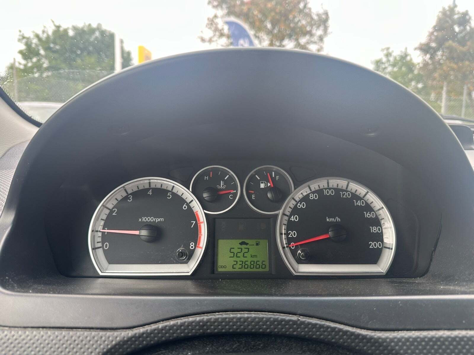 Grå Chevrolet Aveo fra 2011