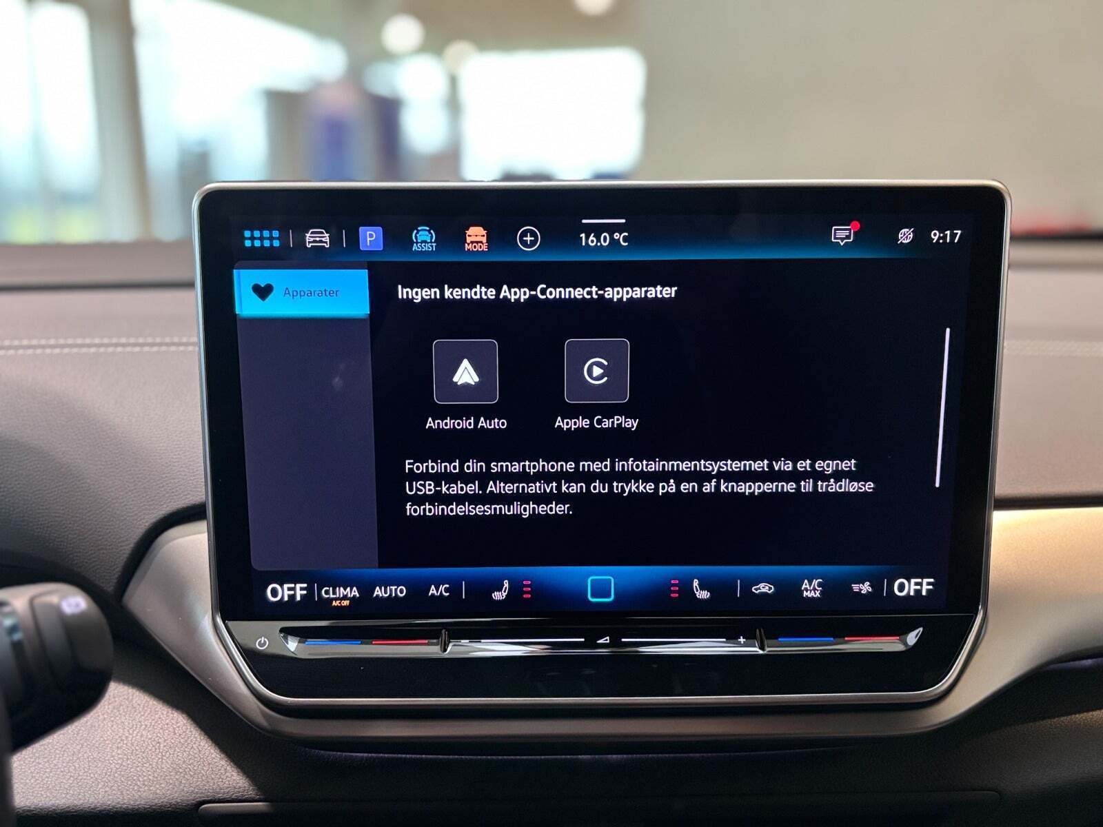Blå VW ID.4 fra 2025