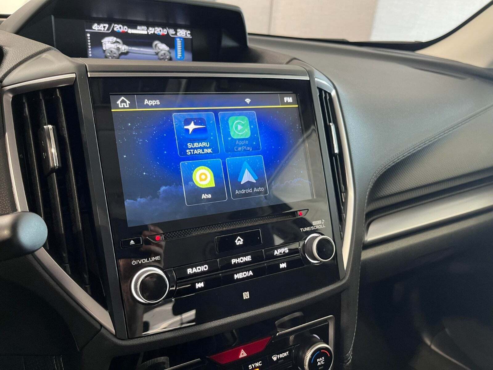 Grøn Subaru Forester fra 2022