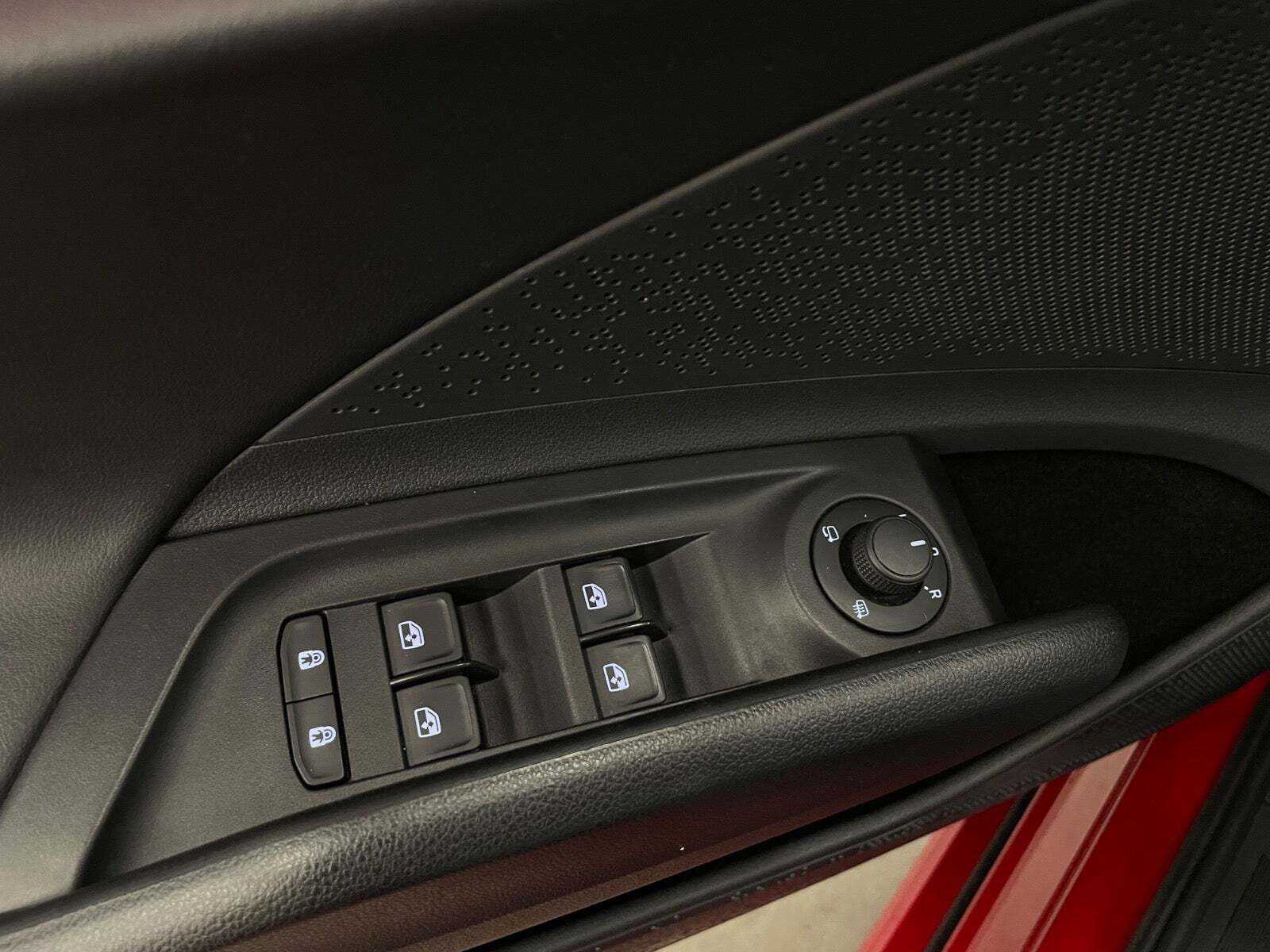 Rød Skoda Enyaq fra 2022