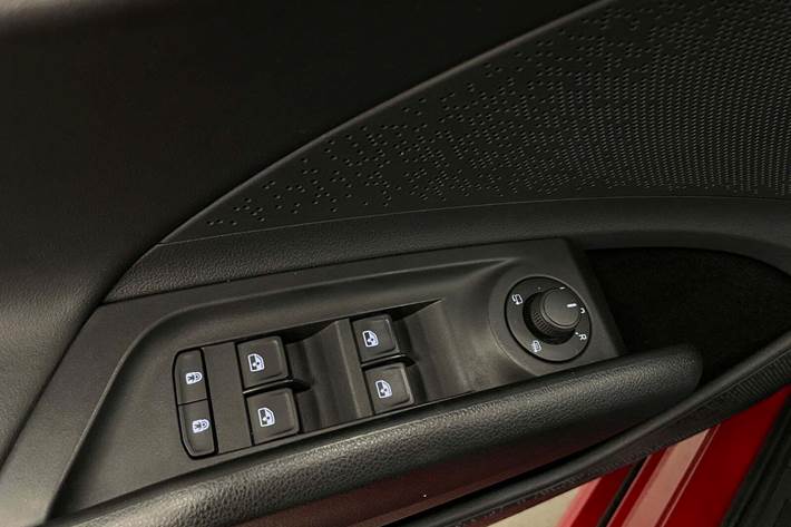 Rød Skoda Enyaq fra 2022