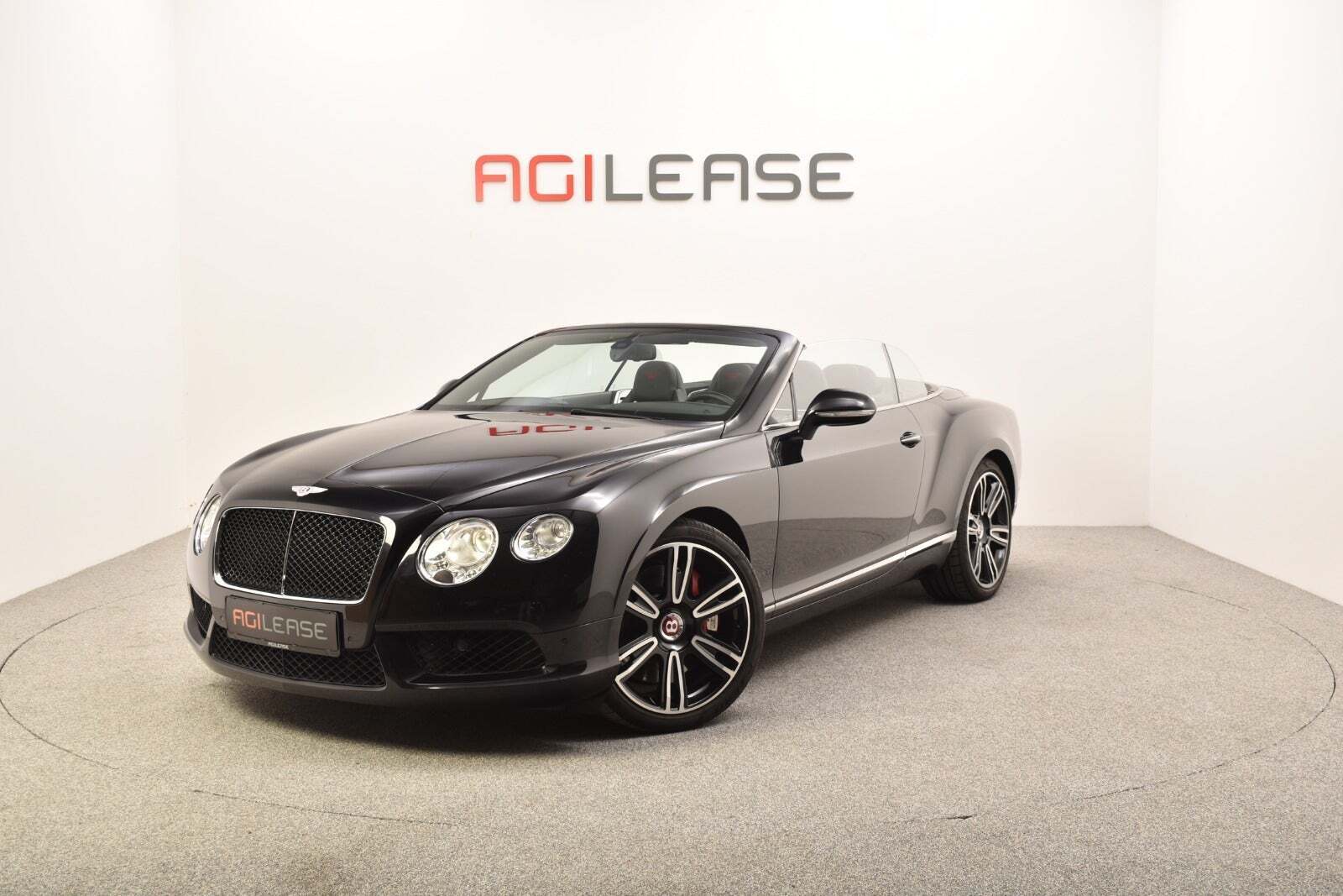 Sort Bentley Continental GT fra 2014 set udefra