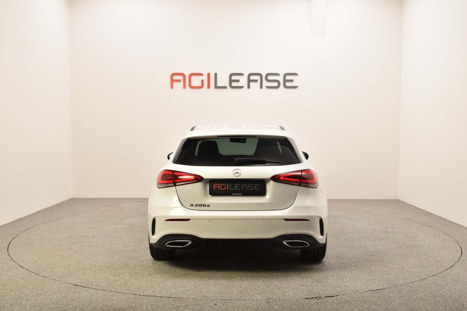 Hvid Mercedes A200 d fra 2019