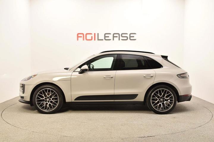 Grå Porsche Macan S fra 2019