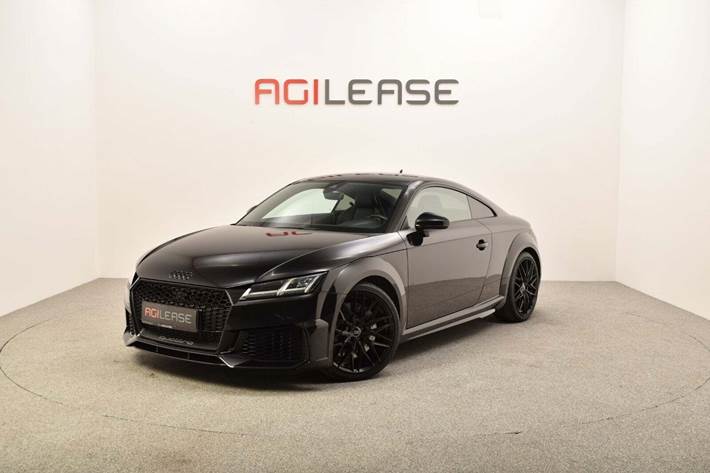 Sort Audi TT RS fra 2019 set udefra