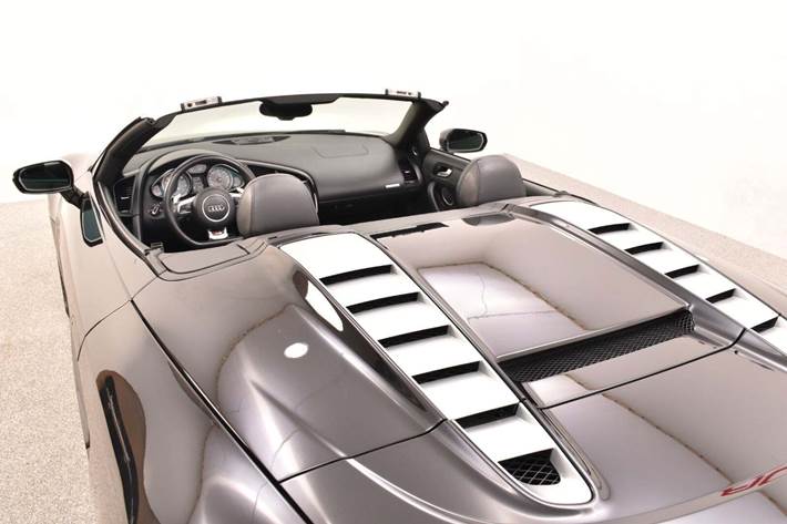 Sort Audi R8 fra 2015