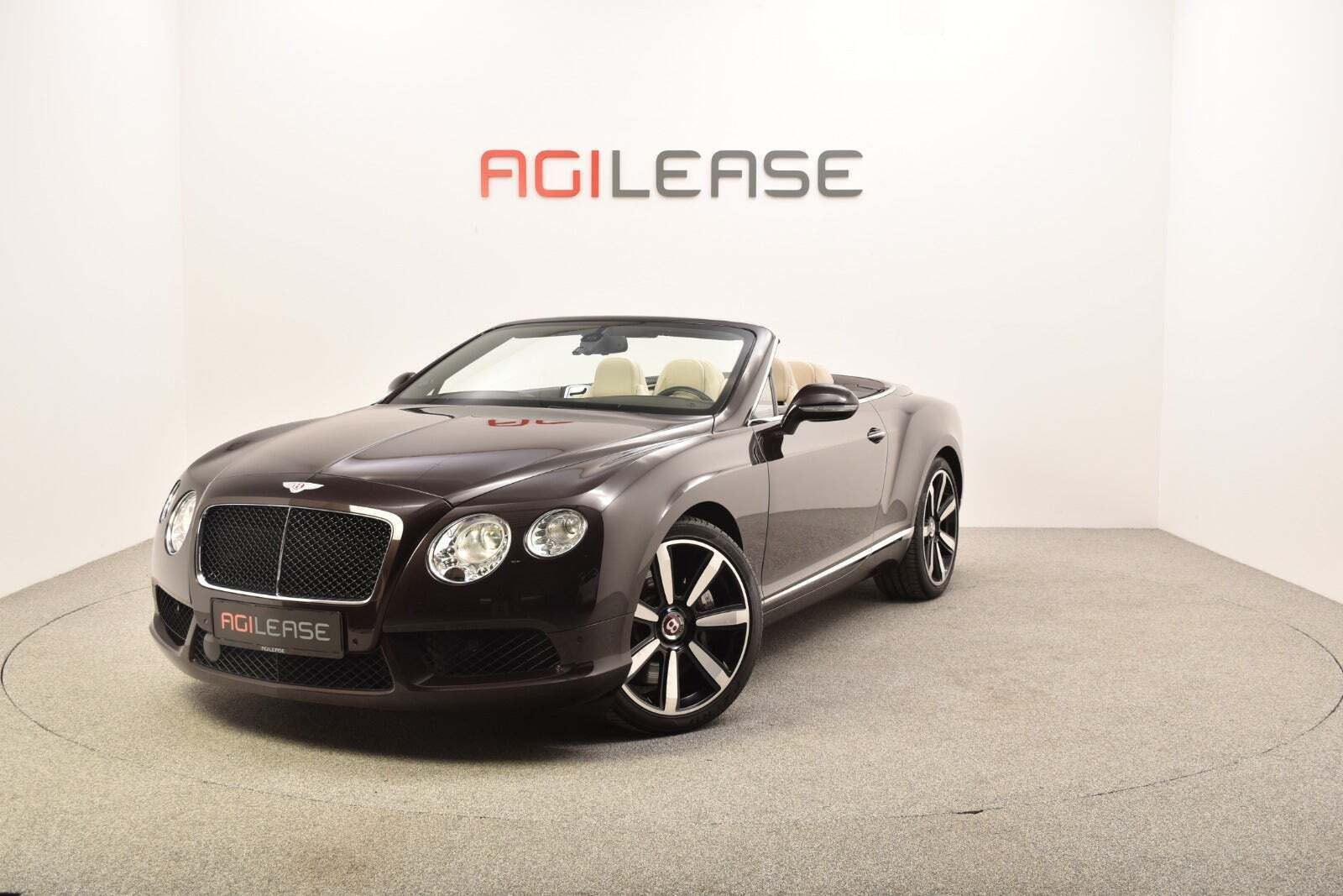 Brun Bentley Continental GT fra 2013 set udefra