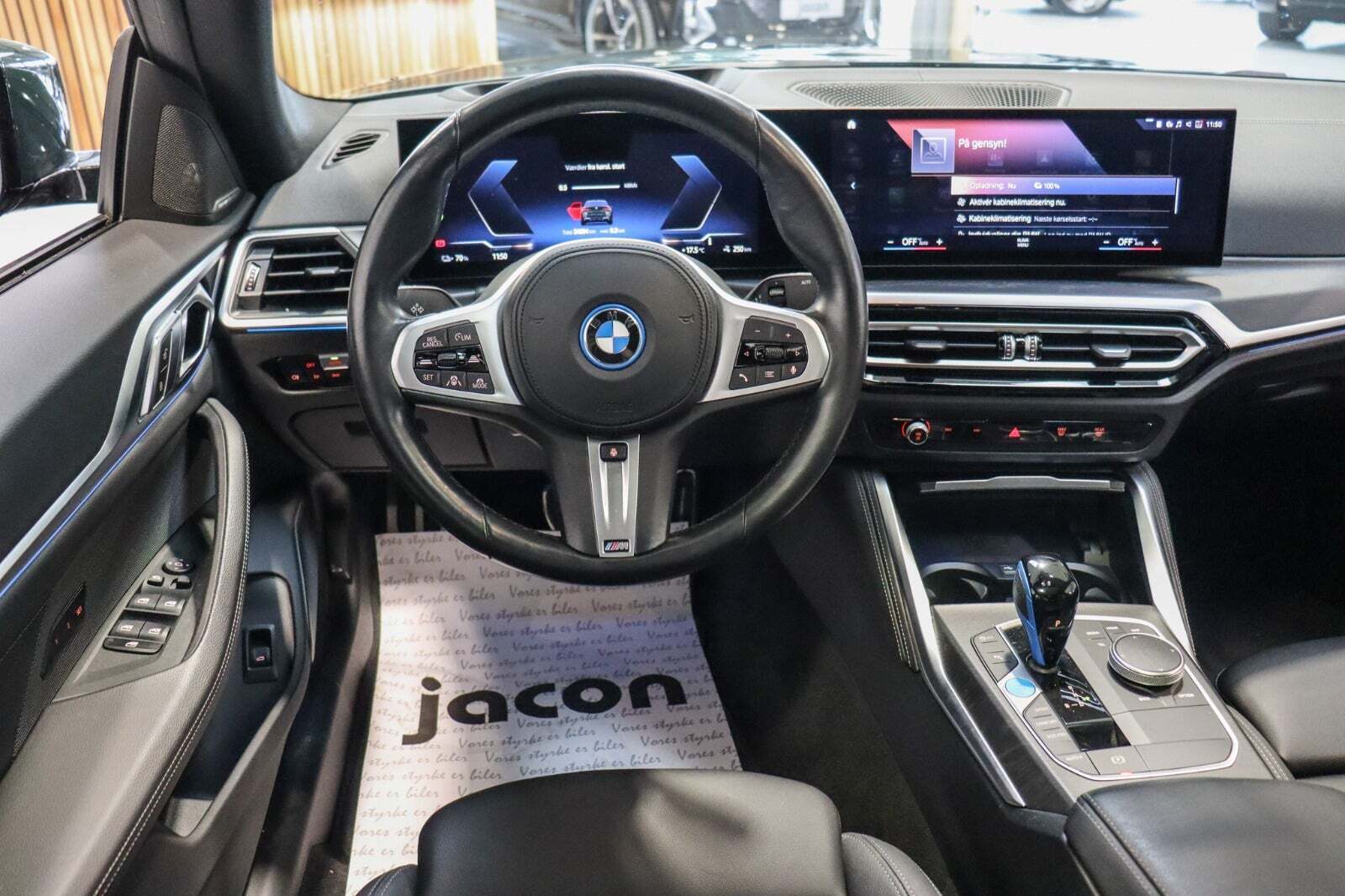 Grøn BMW i4 fra 2022