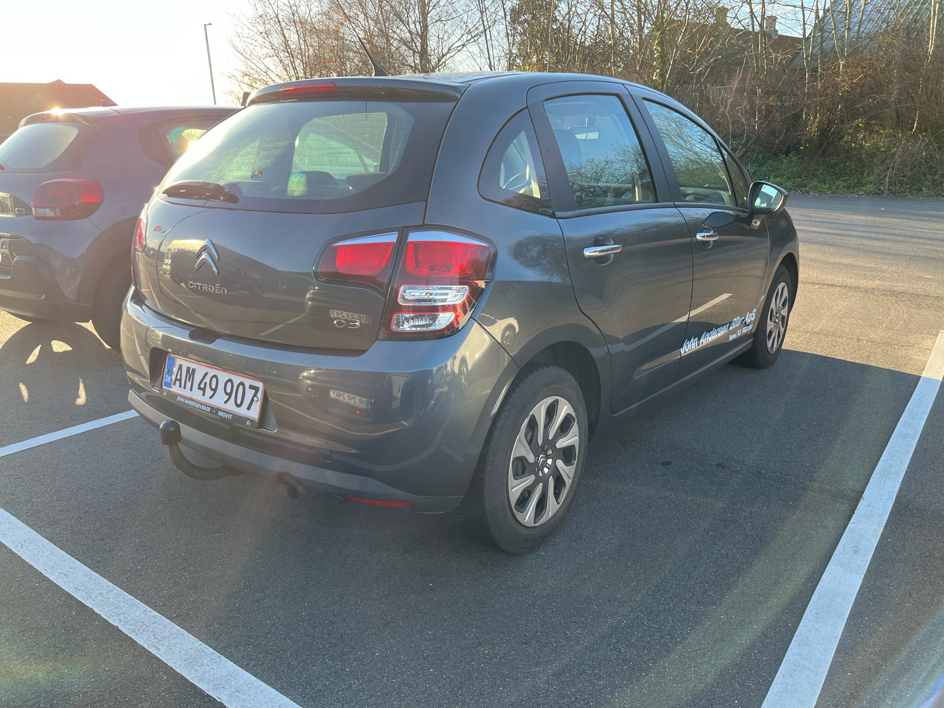 Grå Citroën C3 fra 2014