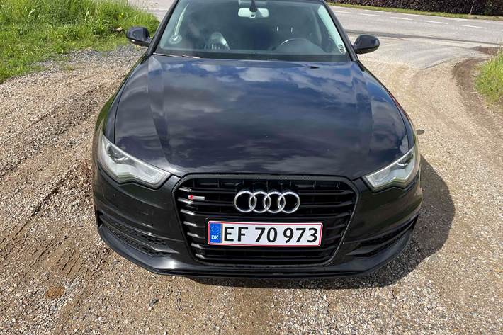 Sort Audi A6 fra 2013