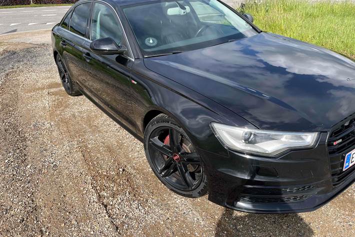 Sort Audi A6 fra 2013