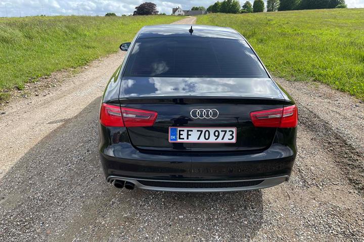 Sort Audi A6 fra 2013