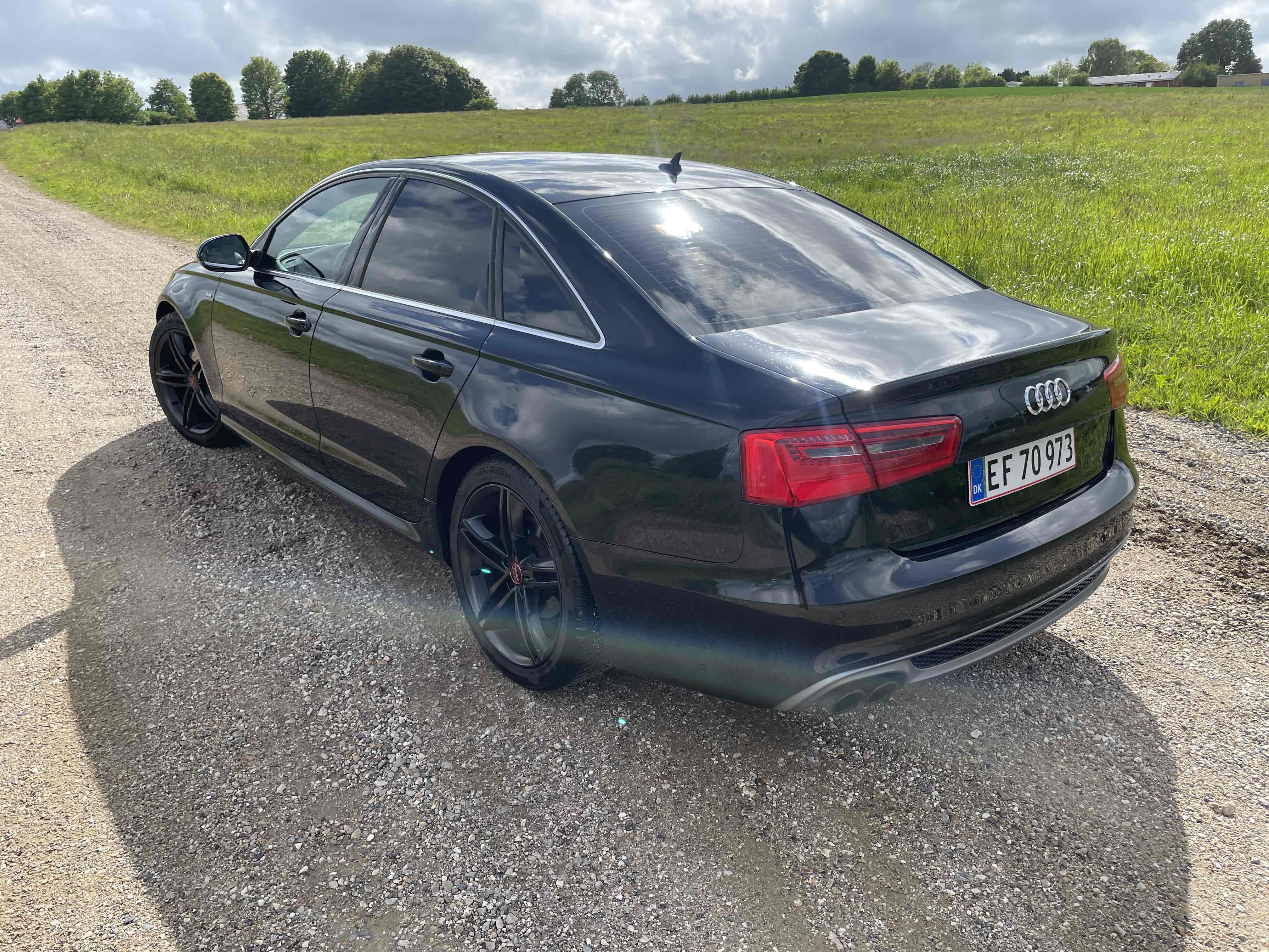 Sort Audi A6 fra 2013